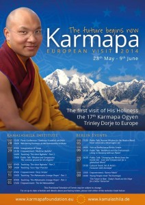 Programme Karmapa Europe 2014